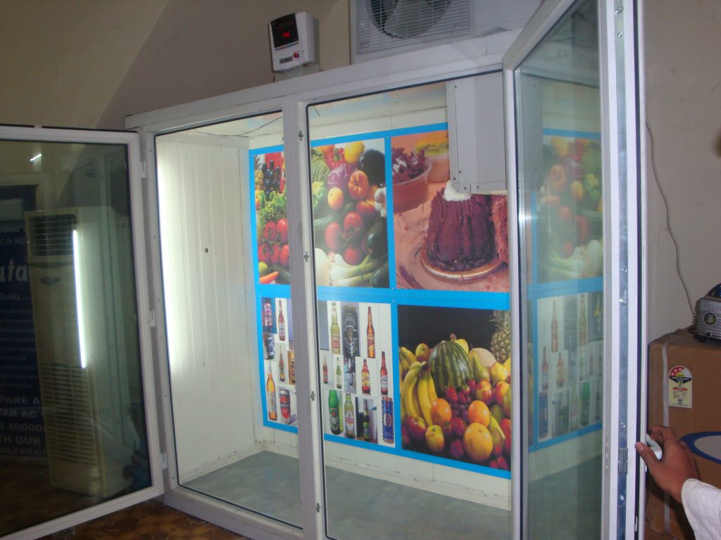 Cold Storage Display Unit Display Cold Room 10X6X8 - Cold Room Manufacturer in India - Ahata ...